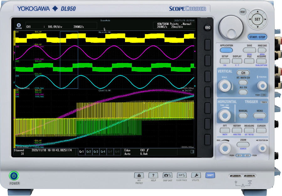  DL950 ݲɼ¼/YOKOGAWAͼ