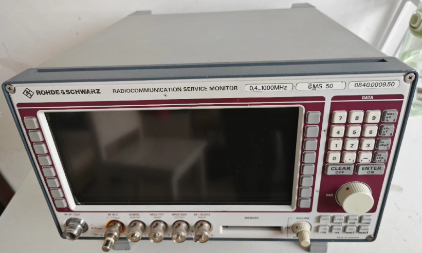 �޵���ʩ�ߴ� CMS52 ���ߵ�ͨ�Ų�����/R&S����ͼ