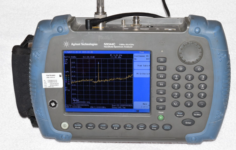 Agilent N9344C �ֳ�ʽƵ�׷�����/Agilent����ͼ