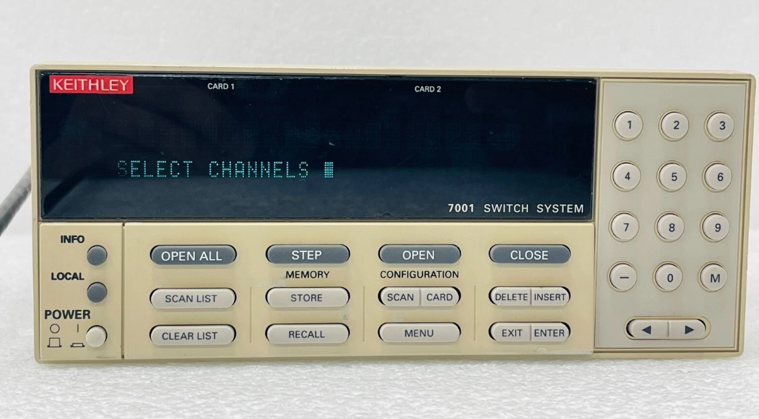 Keithley 7001 ���ؿ�����/KEITHLEY����ͼ