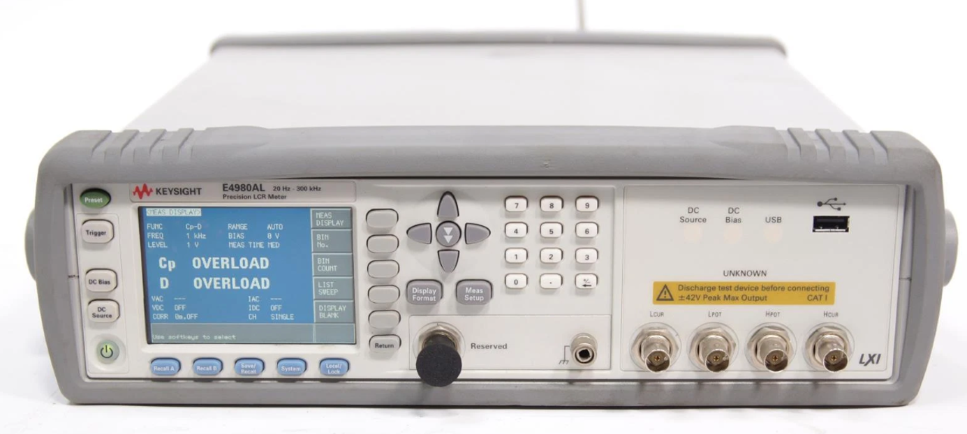 ά��|������ E4980AL ������ LCR ��/Agilent����ͼ