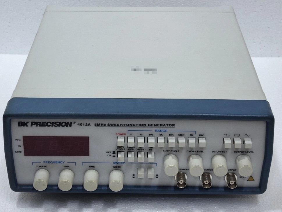 �ٿƾ��� 4012A ɨƵ����������/��������ͼ