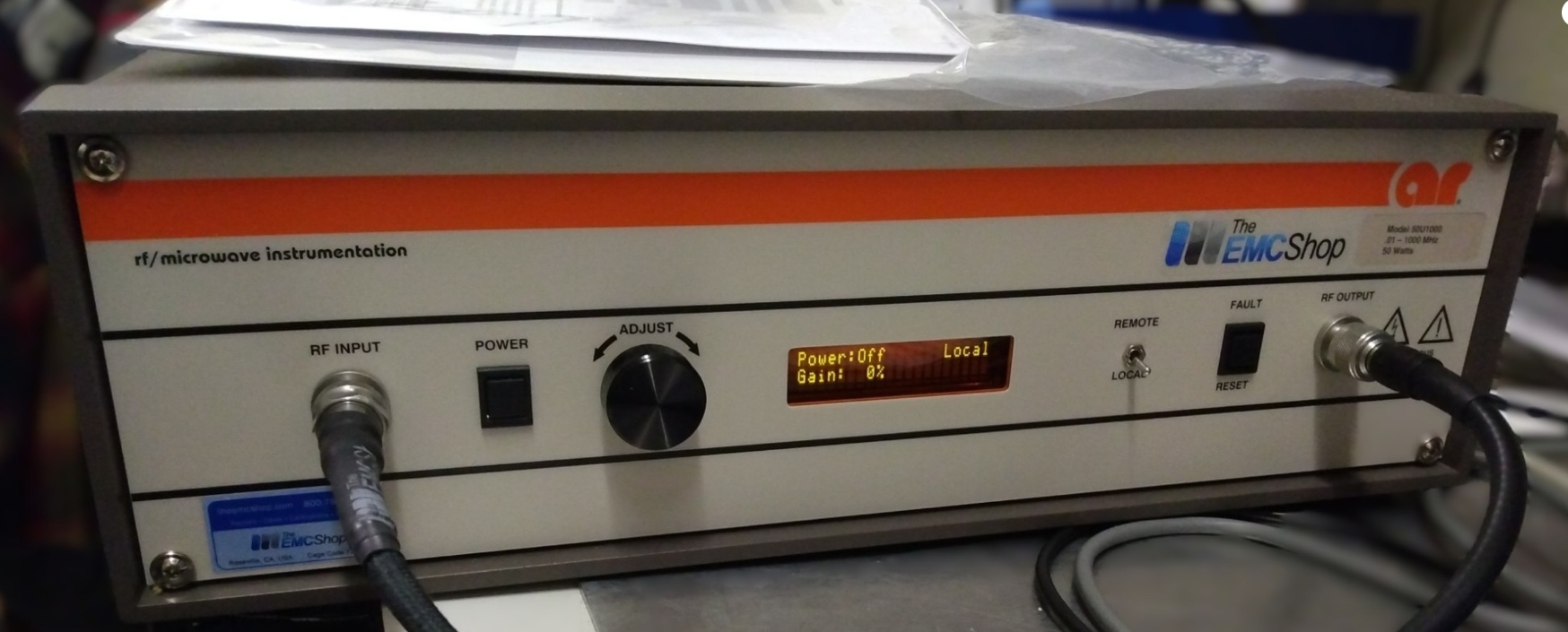 Amplifier Research 50U1000 UϵзŴ/ͼ