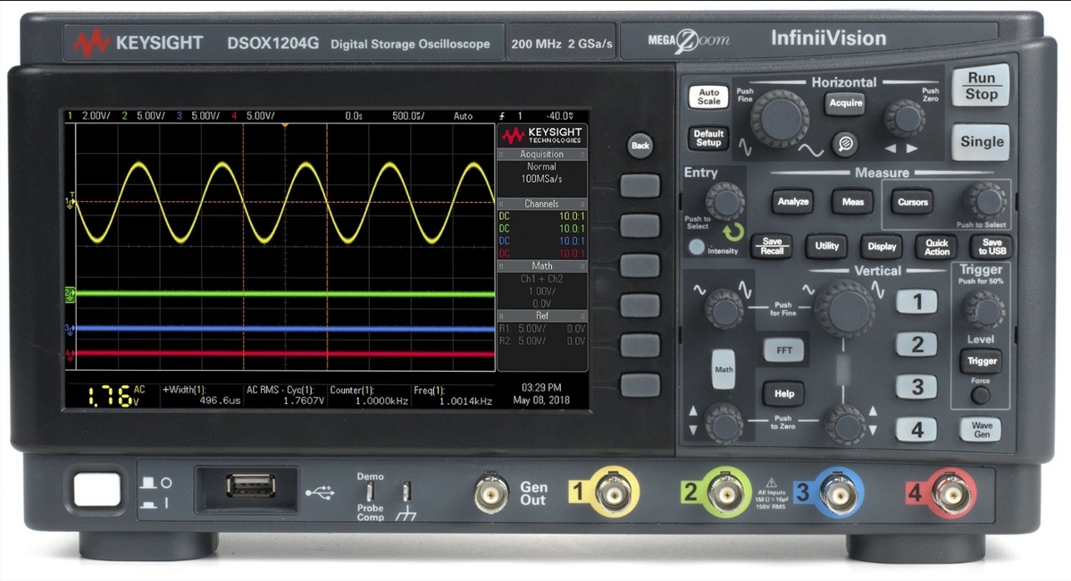 ǵ¿Ƽ DSOX1204G InfiniiVision 1000 X ϵʾ/Keysightͼ