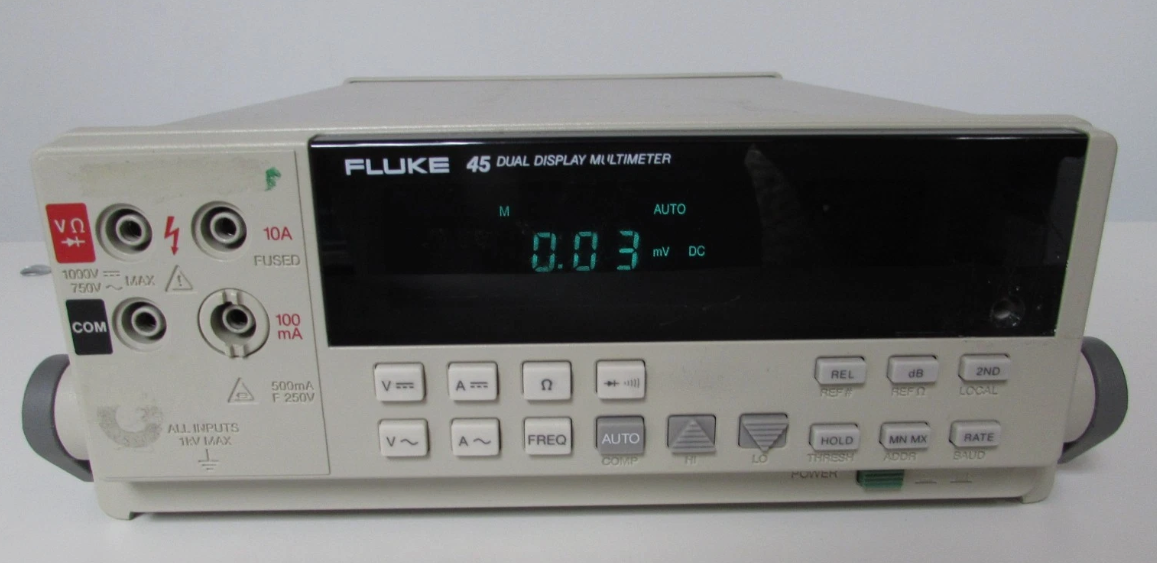 Fluke 45 ̨ʽ���ñ�/FLUKE����ͼ