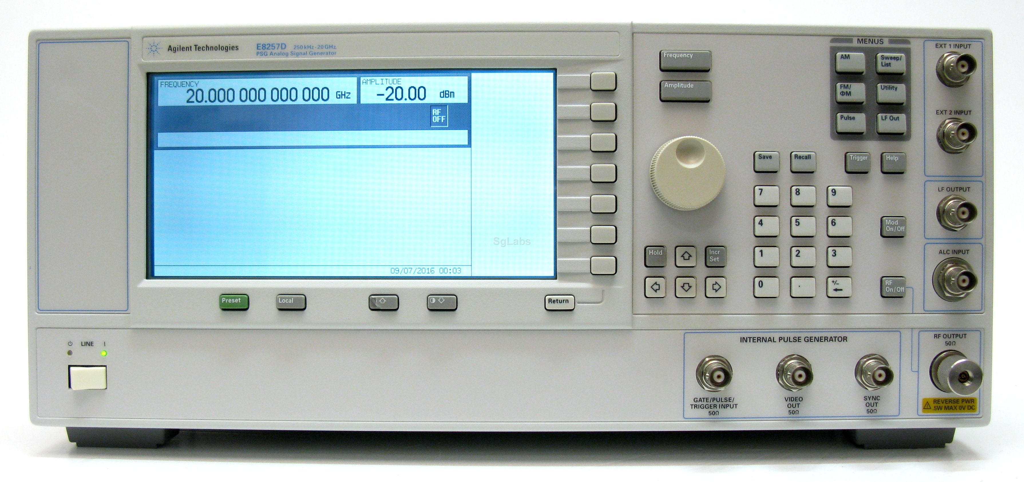 ������E8257D�źŷ�����/Agilent����ͼ