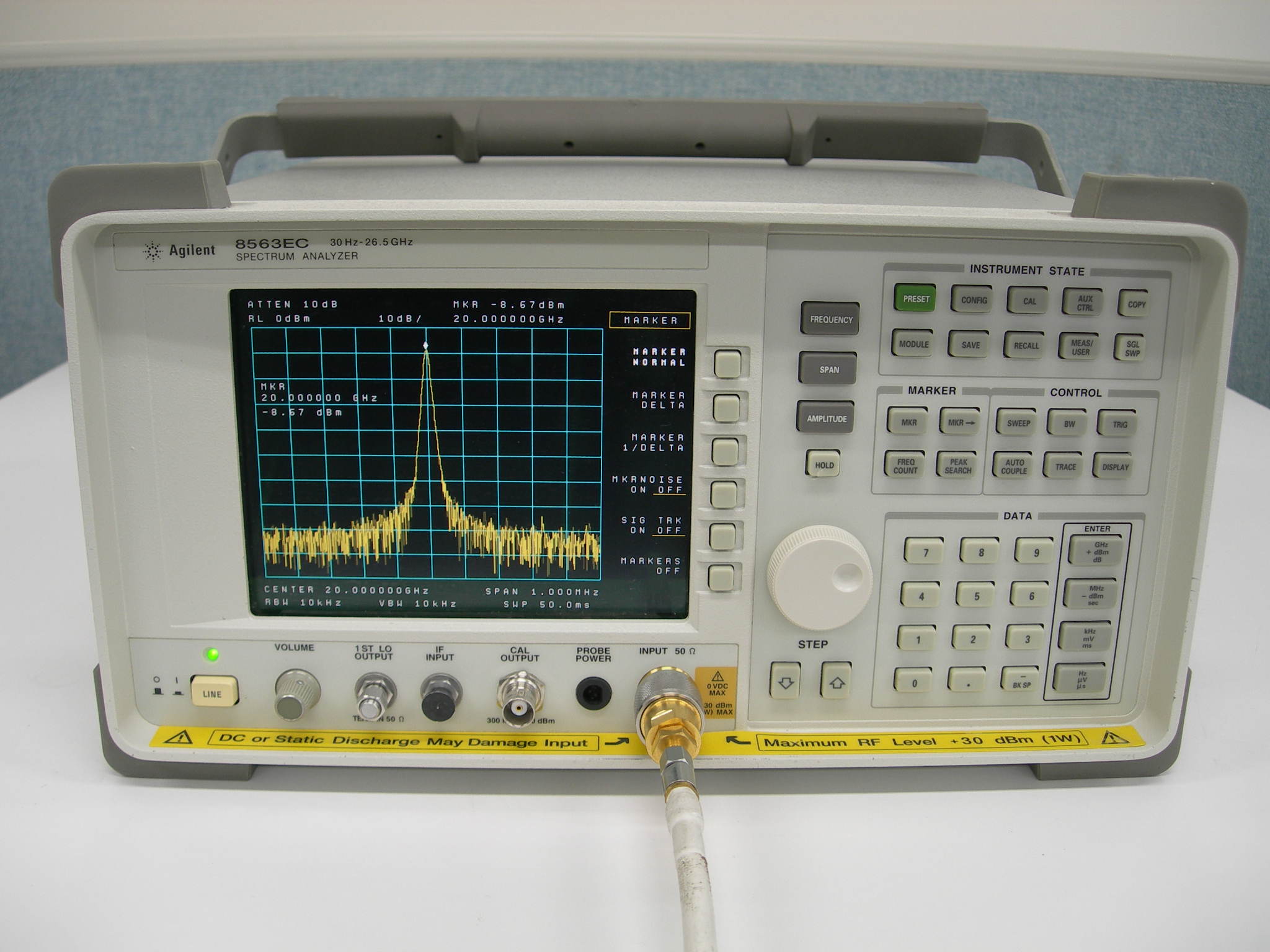 ������8563ECƵ�׷�����/Agilent����ͼ