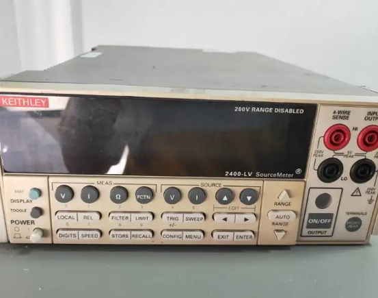 ���ۡ����ޣ���ʱ�� (Keithley) 2400‑LV ����Դ��/Keysight����ͼ