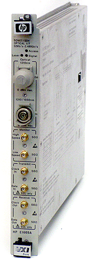 E1669A SONET/SDH optical I/F module, 2.4 Gb/s/Agilent/HPͼ